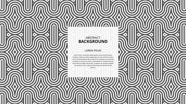 Abstract seamless geometric shape lines pattern