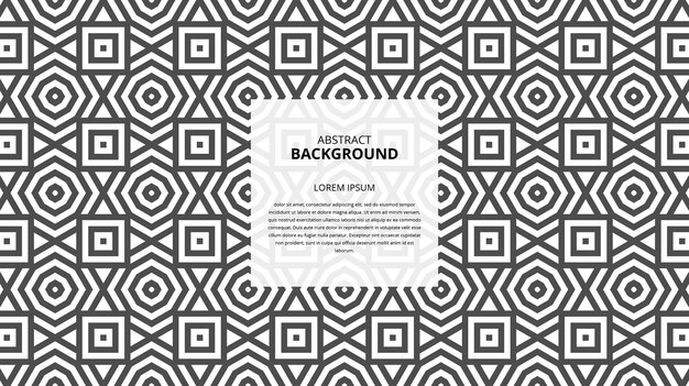 Abstract seamless geometric shape lines pattern