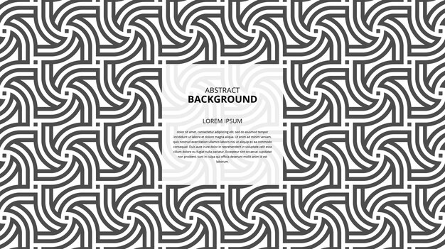 Abstract seamless geometric shape lines pattern