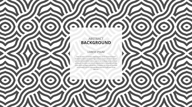 Abstract seamless geometric shape lines pattern