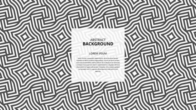 Abstract seamless geometric shape lines pattern