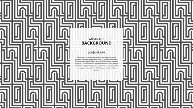 Abstract seamless geometric shape lines pattern