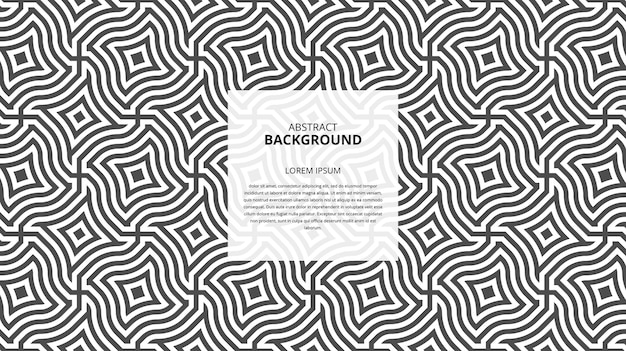 Abstract seamless geometric shape lines pattern