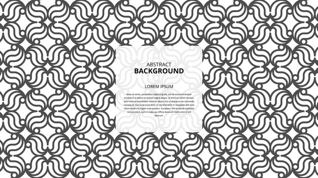 Abstract seamless geometric shape lines pattern
