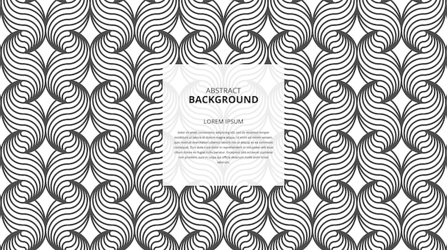 Abstract seamless geometric shape lines pattern