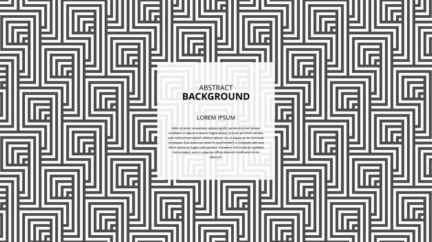 Abstract seamless geometric shape lines pattern