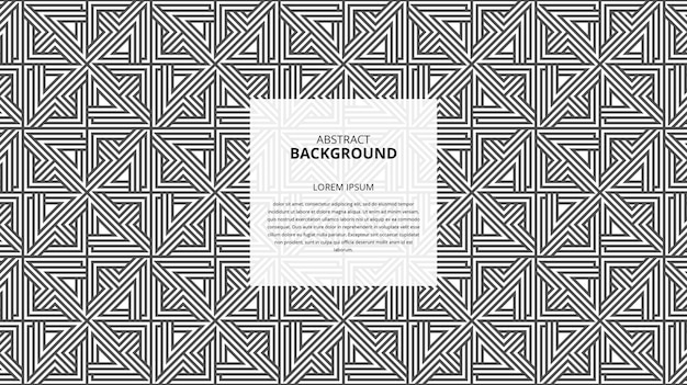 Abstract seamless geometric shape lines pattern