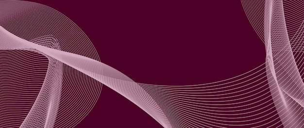 Abstract shape with wave background