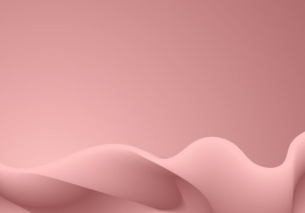 Abstract soft color fluid wave. Duotone geometric compositions with gradient 3d flow shape.