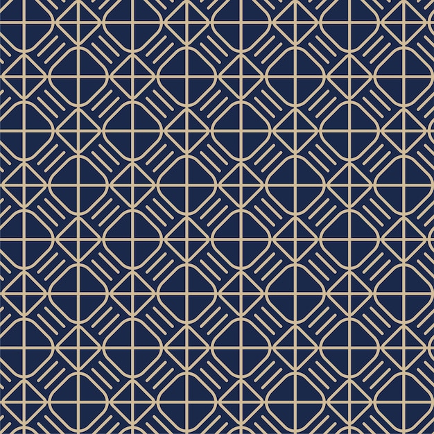 Abstract square geometric pattern background