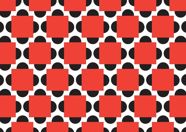 abstract square geometric pattern design