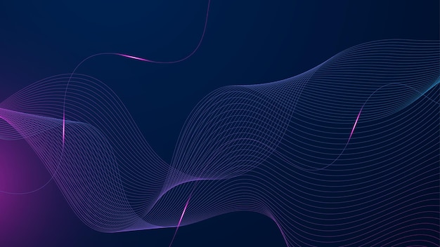 abstract tech background futuristic technology interface with arrows lines waves speed lights motion data concept science element cyberspace shapes and connection lines