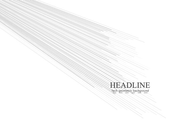 abstract tech grey lines background vector graphic design