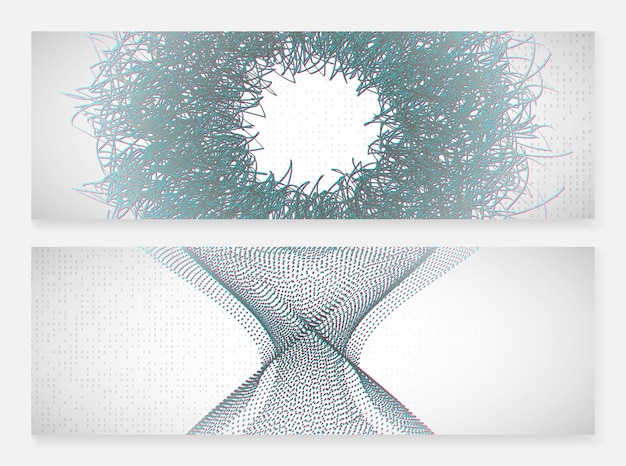 Abstract tech visuals. Digital technology background. Artificial intelligence, deep learning and big data concept for information template. Cyber abstract tech visuals backdrop.