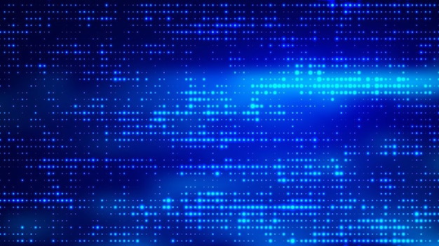 Abstract technology background with connecting dots and lines Network concept Data technology