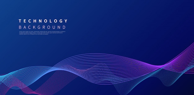 Abstract technology background.