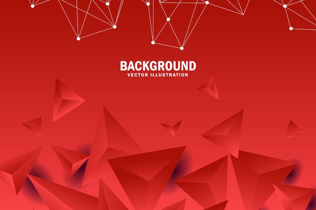 Abstract triangle background