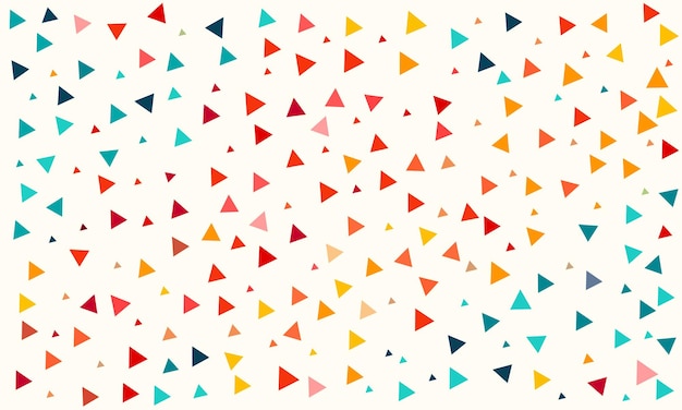 Abstract triangle Color background vector design