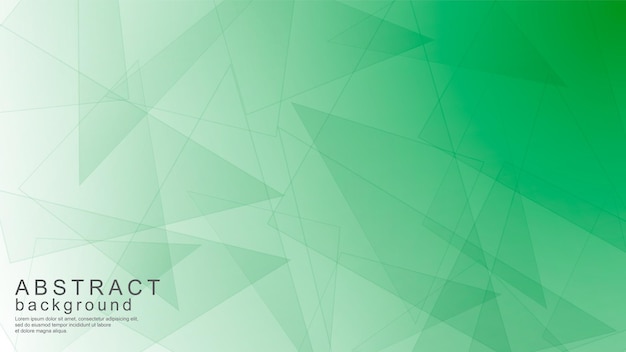 Abstract triangle design on gradient background