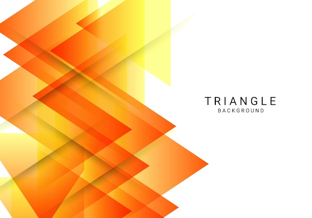 Abstract triangular pattern colorful dynamic design background