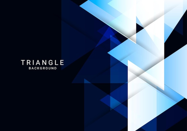 Abstract triangular pattern colorful dynamic design background