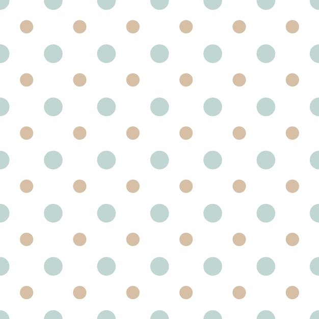 abstract vector dotted seamless pattern
