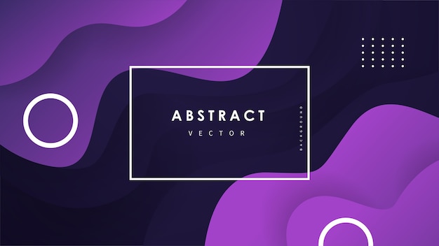 Abstract wave background with colorful shapes