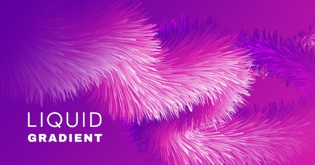 abstract wave background with dynamic liquid shape