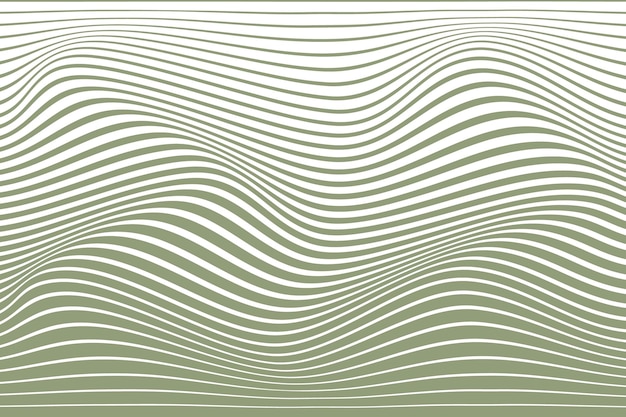 Abstract Wave Pattern in Lines