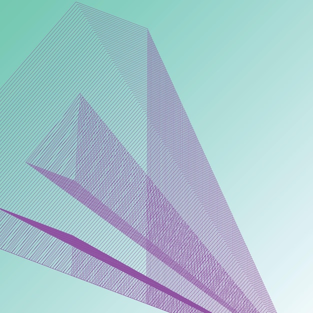 Abstract Wave Pattern Vector