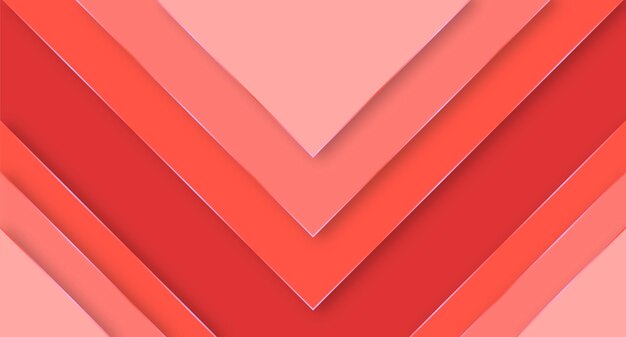 Abstract waves paper cut background