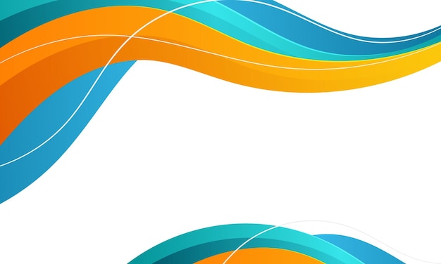 Abstract wavy flowing fluid modern background