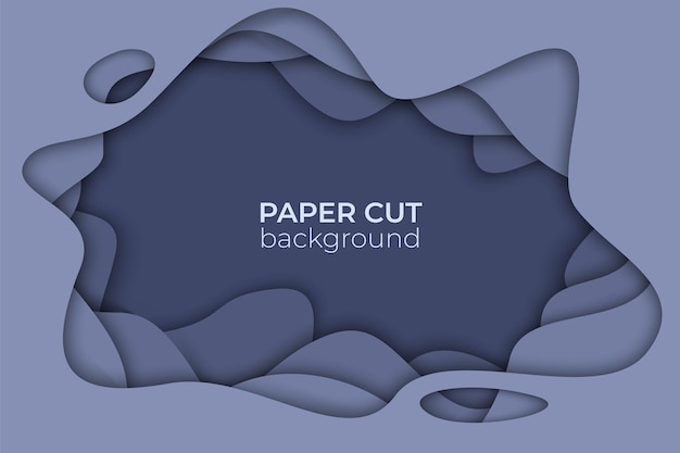 abstract wavy paper background in bright colors