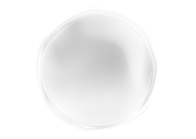 abstract white grey glossy liquid circle abstract background