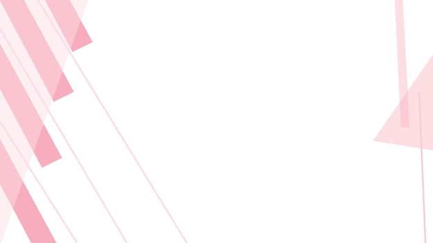 Abstract White Pink Geometric Background