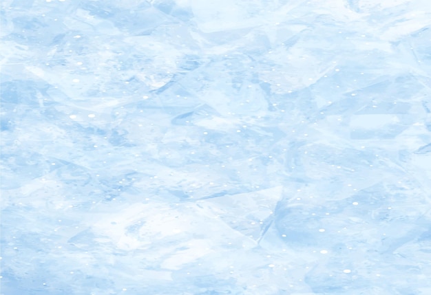 abstract winter with ice background of vector