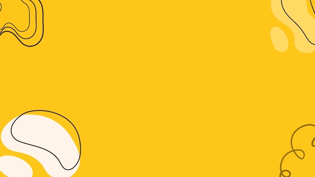 abstract yellow background with place for your text minimalist design