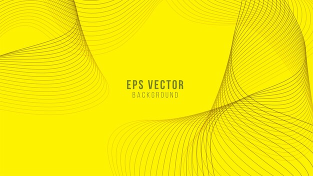 Abstract Yellow geometric background. Modern background design. Liquid color