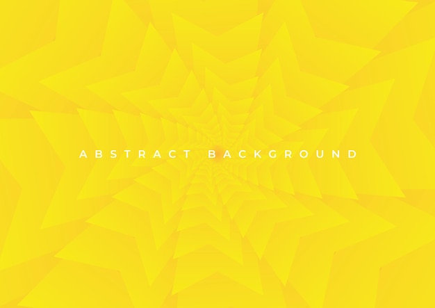 abstract yellow geometric swirl pattern background design