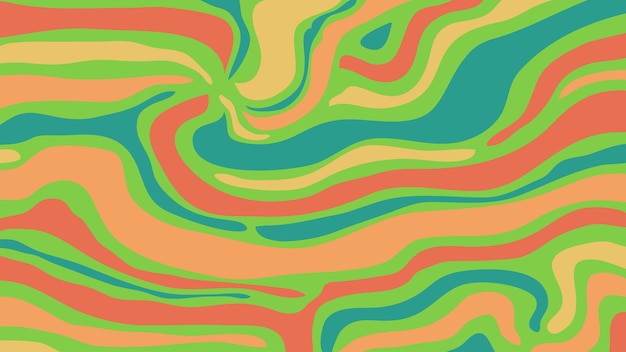 abstract zebra motif pattern in soft green red and orange color background vector EPS10