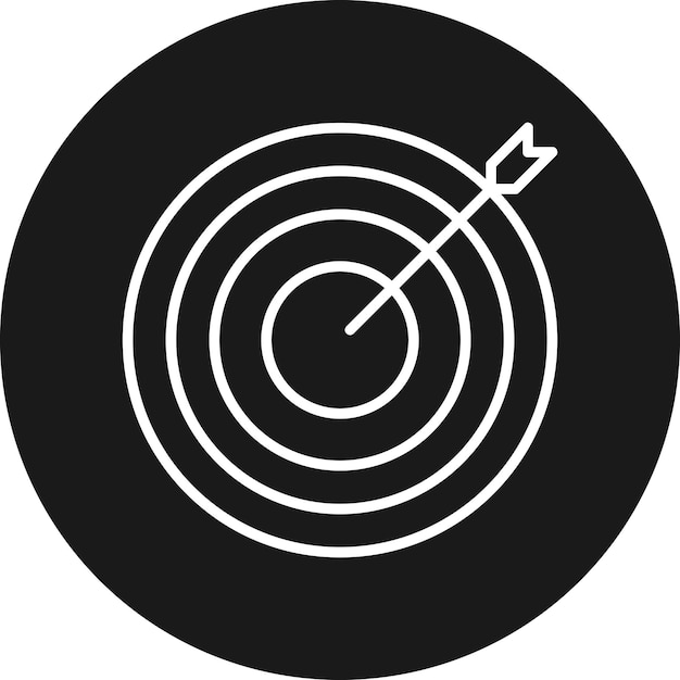 achieving goals vector icon can be used for life skills iconset