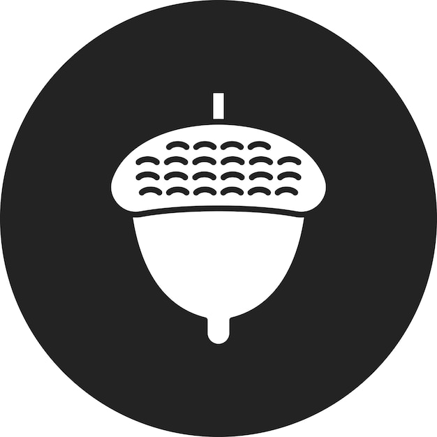 acorn icon vector image can be used for autumn