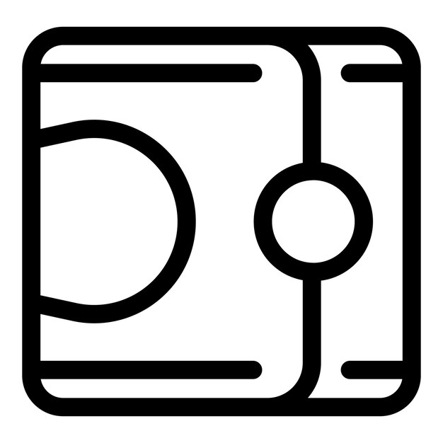 Action camera icon representing extreme sports and adventure
