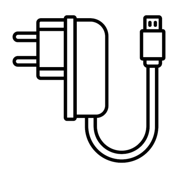 Adapter Vector Illustration Style
