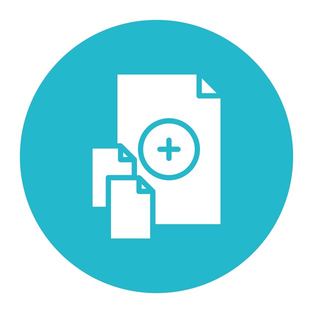 Add File icon vector image Can be used for Documents And Files