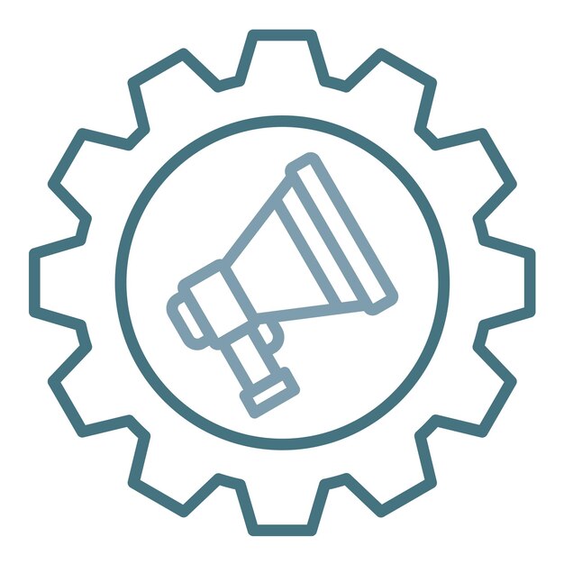 Advertising System Flat Illustration
