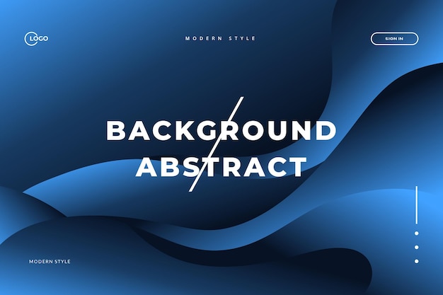 Aesthetic Blue Abstract Background Perfect for Web Development Advertising Campaigns and Engaging