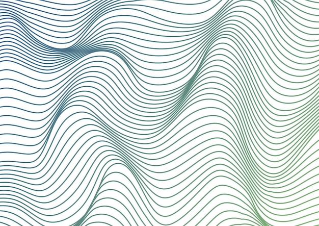 Aesthetic Gradient Art Line Background