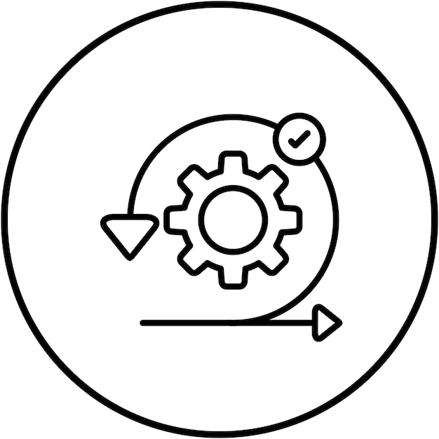 Agile vector icon Can be used for Computer Programming iconset