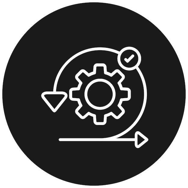 Agile vector icon Can be used for Computer Programming iconset